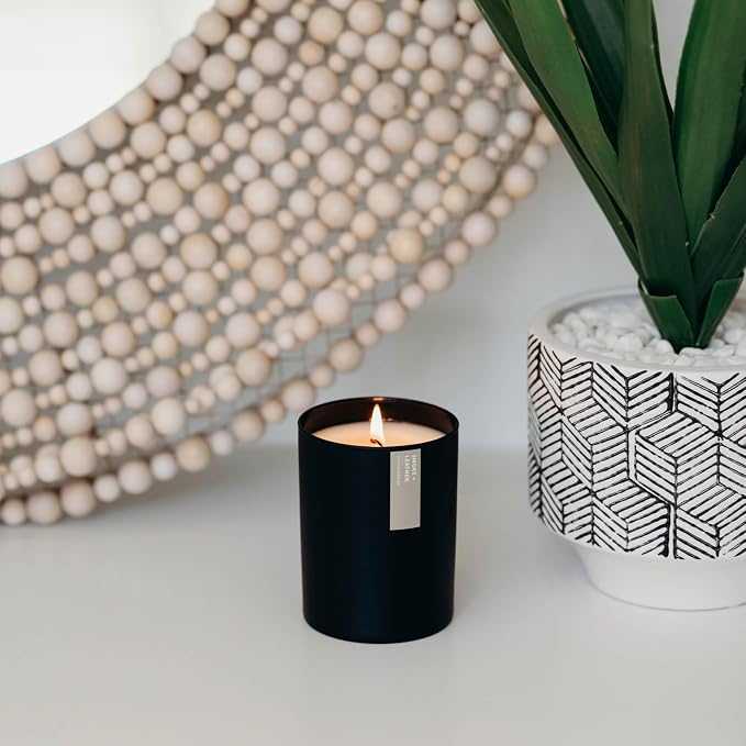 Smoke & Leather Scented Candle - Image 8