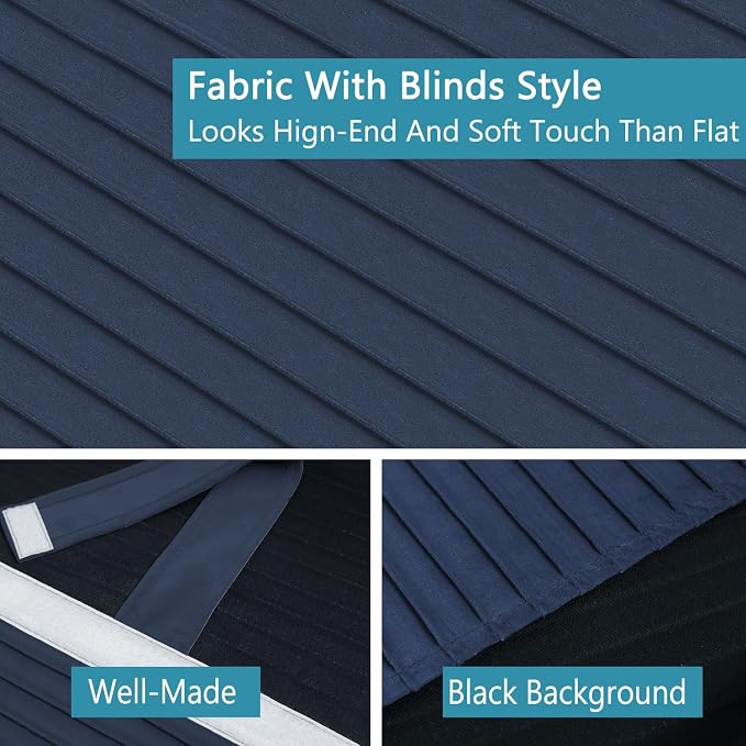 MuakMar Patio Curtains for Door and Window, Darken Room and Block Draft - Image 4