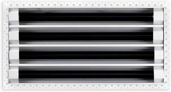BUILDMART - 16x8 MUD-in Air Vent Cover - Drywall MUD in White Air Vent - MUD - Image 2