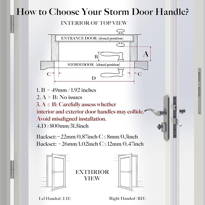 House Guard Storm Door Handle Replacement - Image 6