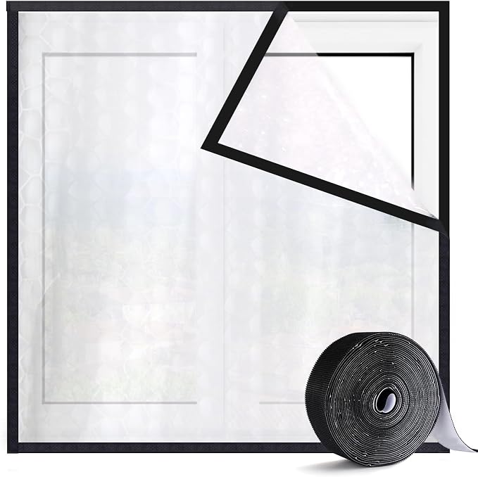 Risareyi Semi-Transparent Window Insulation by makelifeeasier