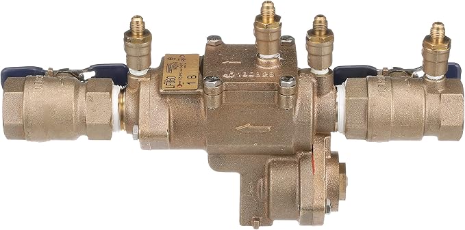 Febco LF860 Series 1" Lead-Free Bronze Reduced Pressure Zone Backflow Preventer - Image 9