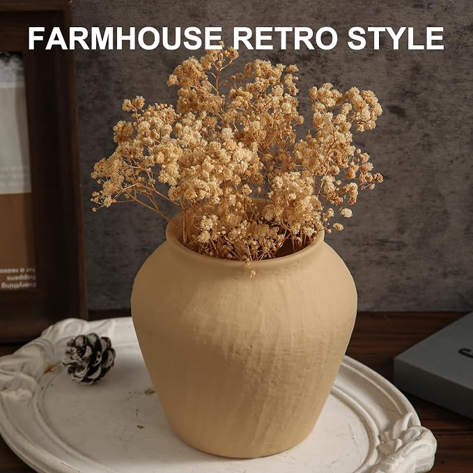 Farmhouse Ceramic Vase - Image 4