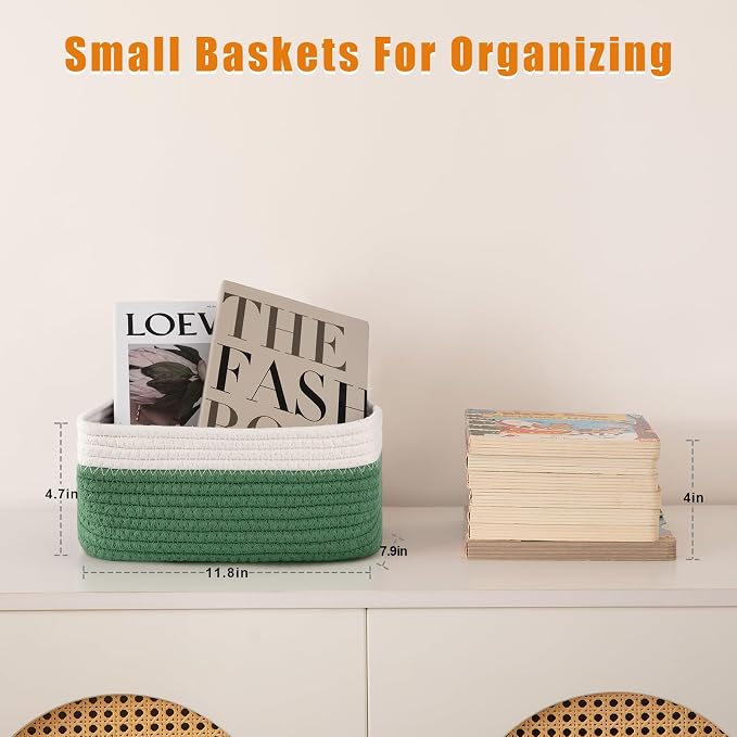 OIAHOMY 4 PACK 7L Storage Baskets - Image 2