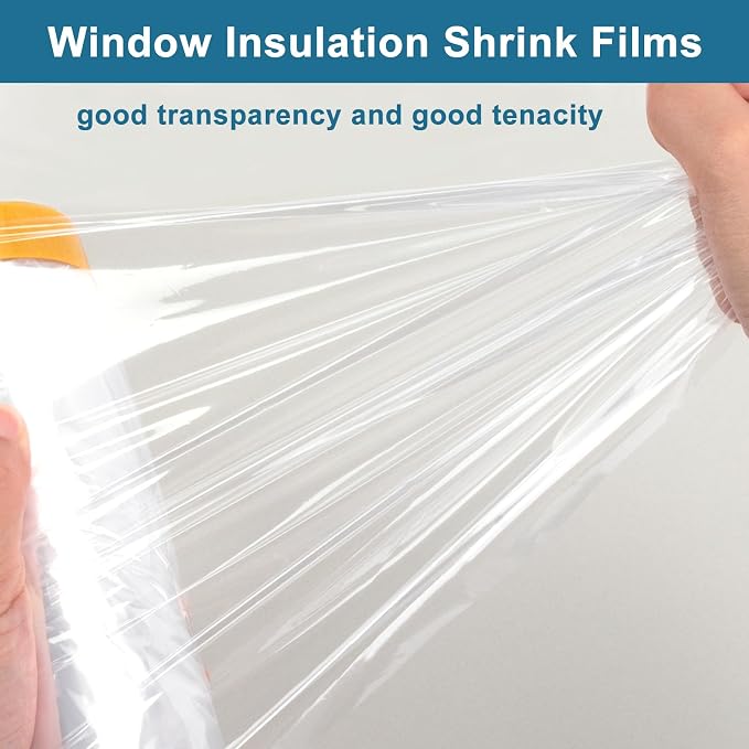 Augblinds Window Insulation Kit, Plastic Window Covering 62 Inch Wide × 393 - Image 5