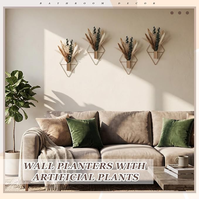 Jexine 4 Pcs Hanging Planters - Image 4