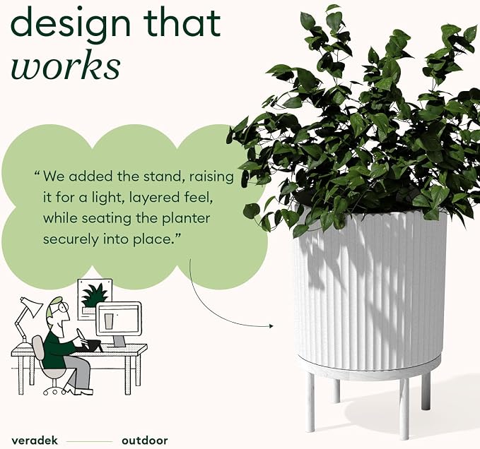 Veradek Demi Series Raised Planter - Image 5