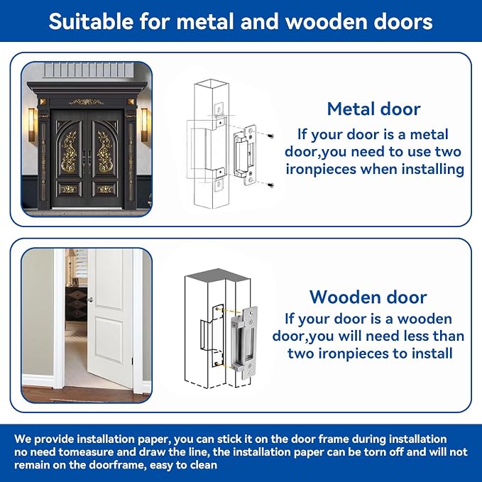 2026 Upgraded ANSI Standard Heavy Duty Electric Door Strike Lock - Image 2
