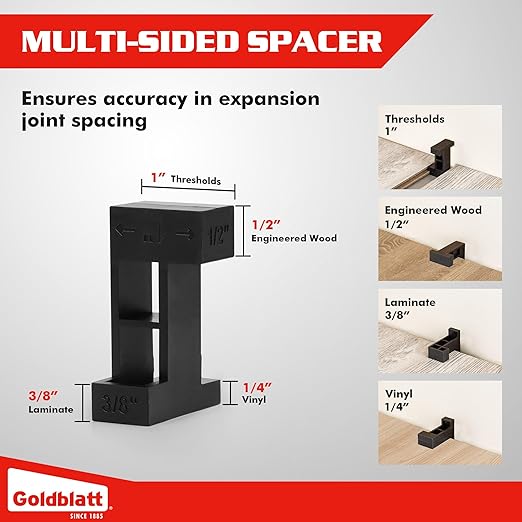 Goldblatt Laminate Flooring Tools, Professional Wood LVP Installation Kit | - Image 6