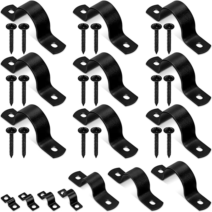 Glarks 10pcs 30mm Pipe Strap Clamp by Glarks