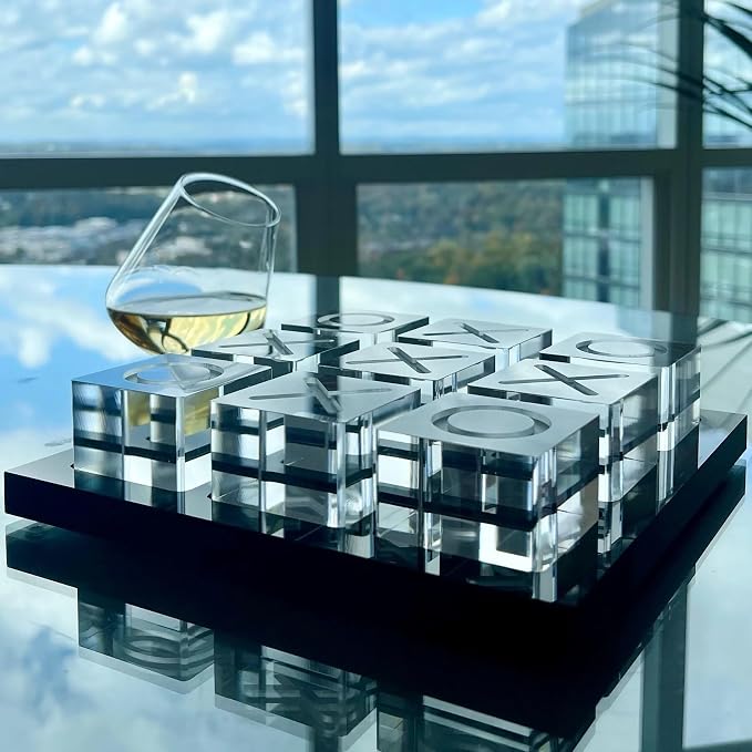 Modern Tic Tac Toe for Home Decoration Acrylic XO - Image 3
