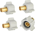 4PC EFIELD Pex 1/2" Pex X 1/2" Female NPT Swivel Adapter Crimp Fittings | by EFIELDPEXTUBING