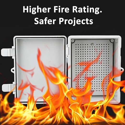 IP67 Waterproof Junction Box for Outdoor, 8.7"x6.7"x4.3" | Heavy Duty ABS - Image 5