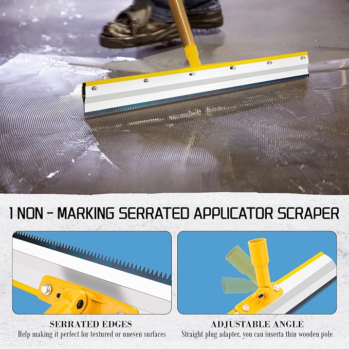 Self Leveling Concrete Tools, Spiked Roller - Image 2