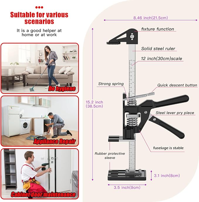 RENYINDA Labor-Saving Arm Jack Multifunctional Construction Jacks, Furniture - Image 7