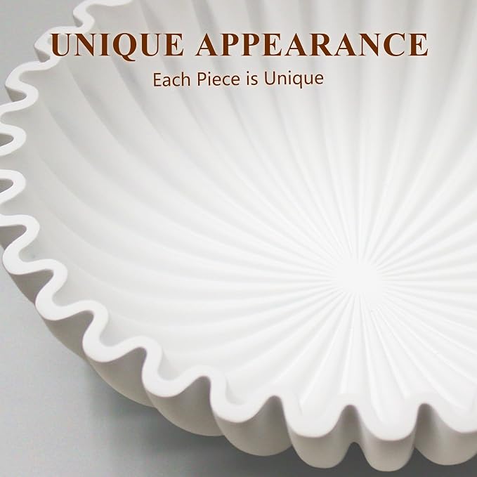 Large Decorative Bowl, Modern Handicraft Bowls - Image 3
