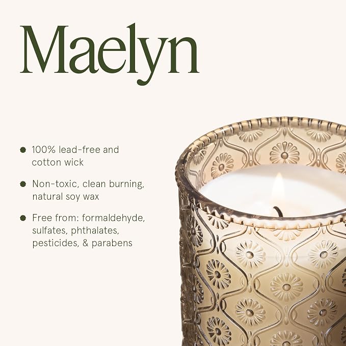 LA JOLIE MUSE Island Coconut Vanilla Scented Candles - Image 6