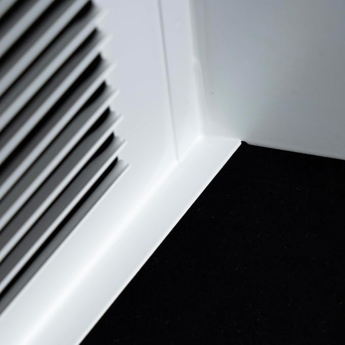 Fits 30x6 Duct Opening | Steel Triangular Baseboard Return Air Grille by Handua - Image 7