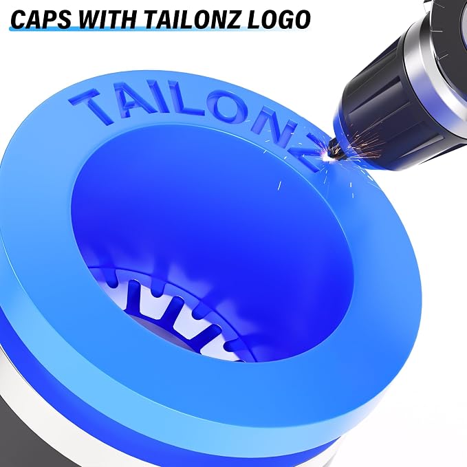TAILONZ PNEUMATIC 30 pcs Straight Push Connectors Plastic Quick Release - Image 8