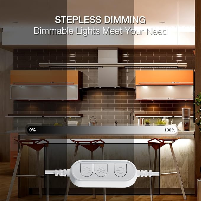 DAYBETTER White LED Strip Lights, 50 ft Dimmable 6500K Bright White Strip - Image 2