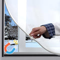 DIY Magnetic Window Insulation kit Frosted Film by JOOFAN
