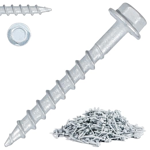 #9 x 1-1/2" Heavy Duty Joist Hanger Screws, SD Connector Screws | 1/4" Hex Head by MTZUL