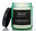 M&SENSE Oceanic Breeze Home Scented Candles, 7.05oz Natural Soy Wax | 50-Hour by MSENSE