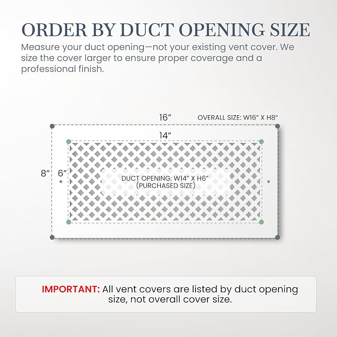 SABA Home Decor Air Vent Cover Grille - Image 2