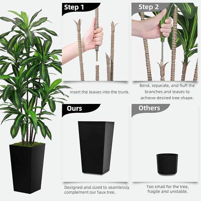 Artificial Dracaena Plant 6FT - Image 5