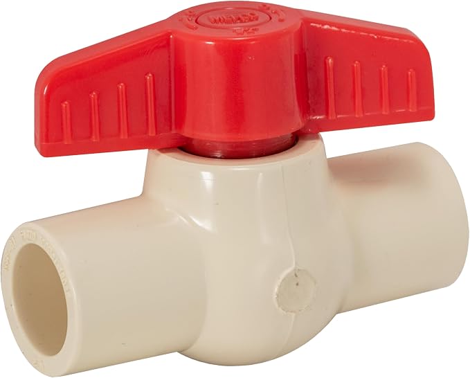 Eastman 1/2 Inch CPVC Slip Ball Valve by Eastman