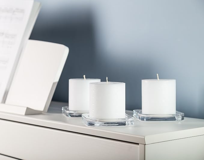 Melt Candle Pillar Candles, 3 Pack - Image 4