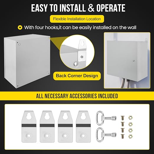 Garvee Outdoor Electrical Box, NEMA 4X Electrical Enclosure Box IP66 Waterproof - Image 4