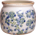 Vintage Cottage Ceramic Planters, French Flower Pot & Vase by XiaanJiaju