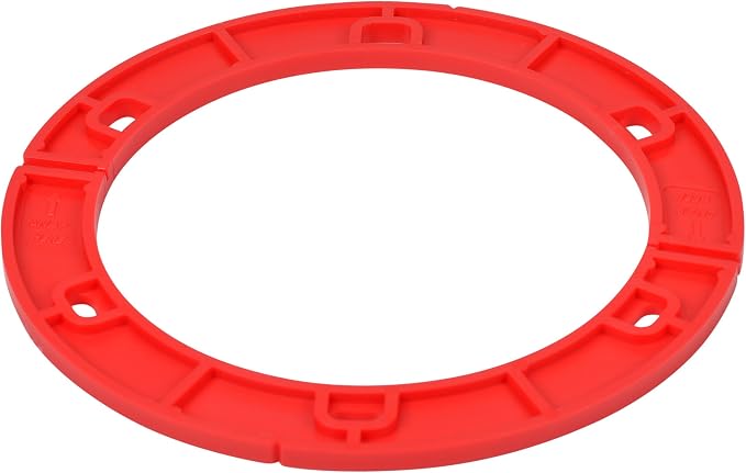Oatey 43412 Set-Rite Red Toilet Flange Spacer, 1/4 in. - Image 2
