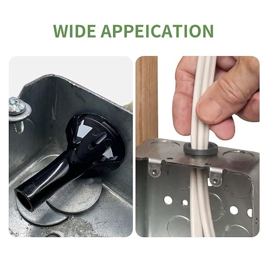 Electrical Box Knockout Plugs Junction Box Adapter Clap Connectors Non-metallic - Image 5