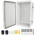Electrical Junction Box, IP67 Waterproof Outdoor Box ABS Plastic Enclosure by Qukipet