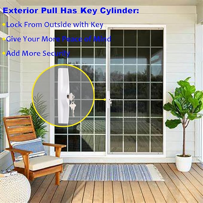 Sliding Patio Door Handle Set - Image 4