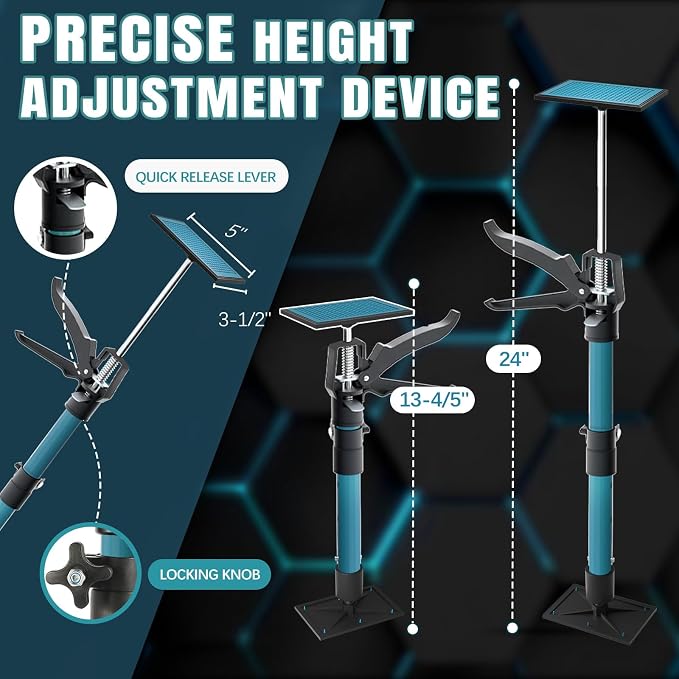 Adjustable Support Pole, Cabinet Jacks - Image 4