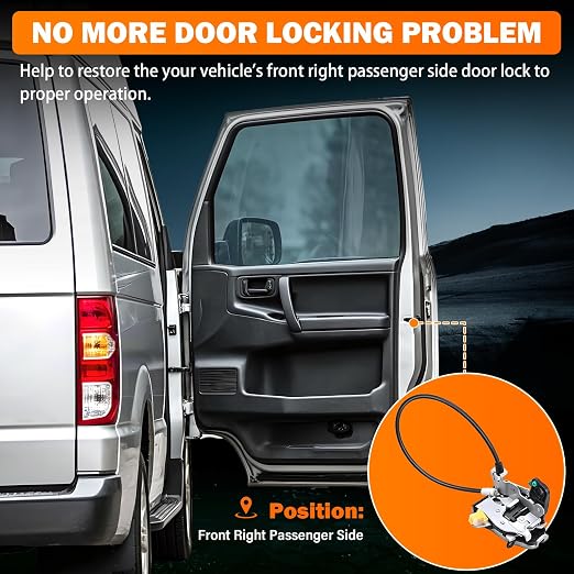 Yinlowa Front Right Door Latch Assembly - Image 4