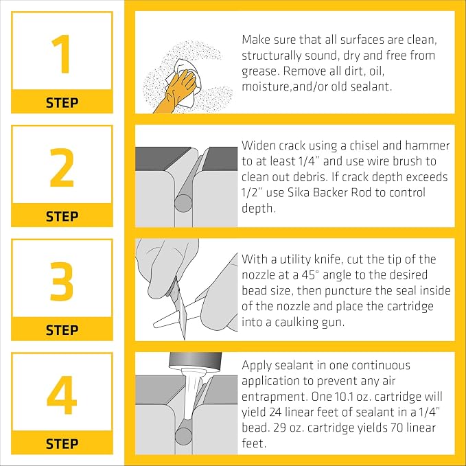 Sikaflex Self Leveling Polyurethane Sealant - Image 5