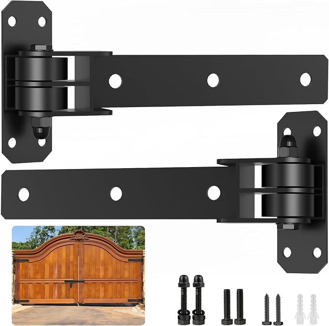 Heavy Duty Gate Hinges, 900 Lbs Capacity and Sealed Built-in Ball Bearings | by WEIGREAT