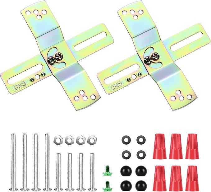Light Fixture Mounting Brackets, Adjustable Mounting Plates by Armiika