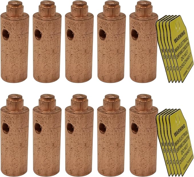 GOUNENGNAIL Copper Ground Rod Clamp by GOUNENGNAIL