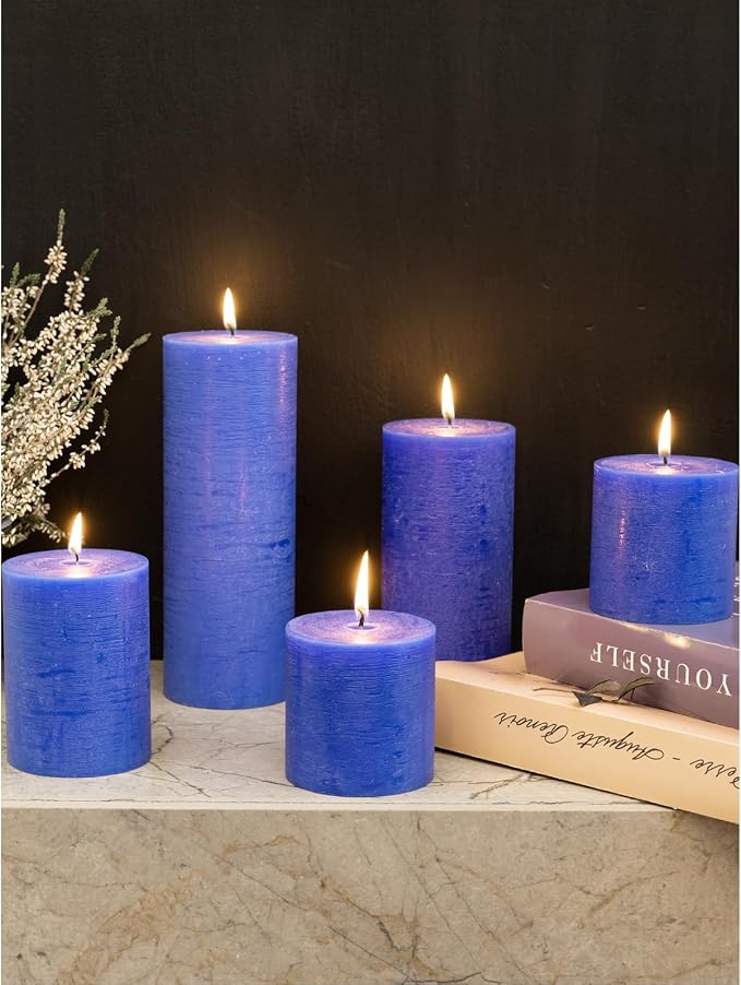 3x3 Pillar Candles Set of 3 - Image 7
