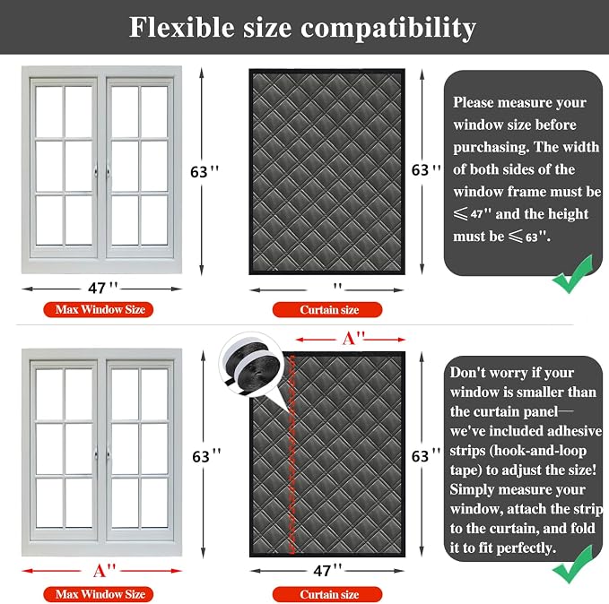 Window Draft Dlocker Insulation Cover - Image 8