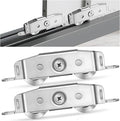 2 Pcs Sliding Patio Door Roller Stainless Steel Sliding Door Wheels | by Unknown