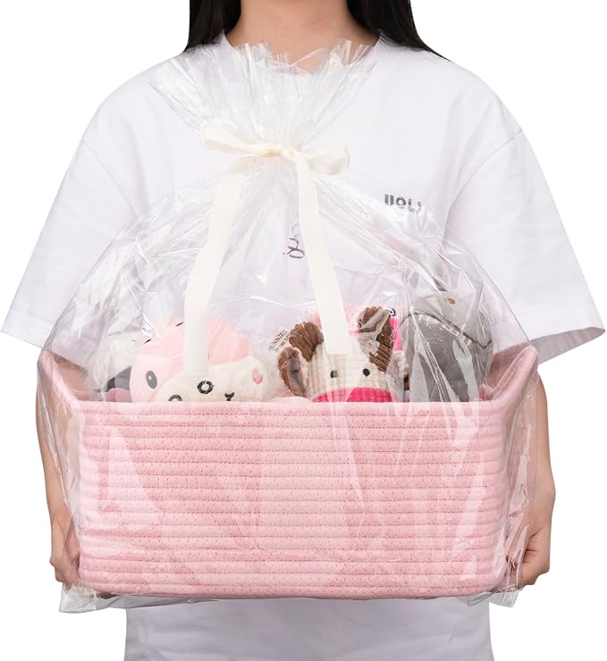 OIAHOMY Woven Basket, Gift Basket Empty - Image 6