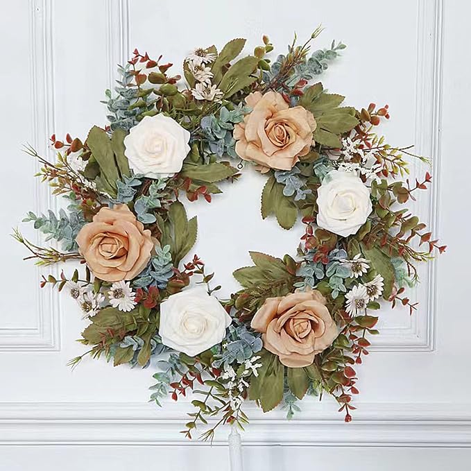 FACINOC Roses Artificial Flowers Nude Bouquet Box Set Fake Flower - Image 6