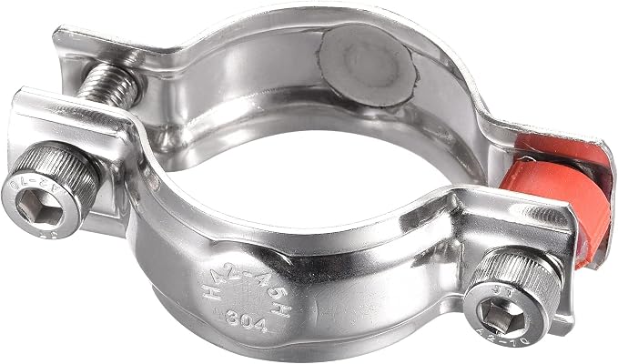 uxcell Wall Ceiling Mount Pipe Supports, 304 Stainless Steel Adjustable Pipe - Image 4