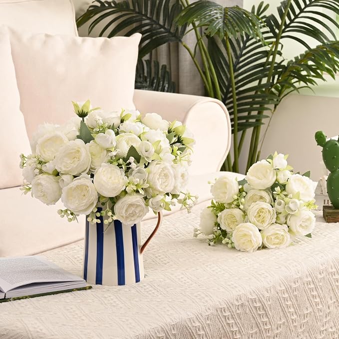 12 Packs Peonies Artificial Flowers - Image 9